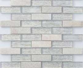 Мозаика Caramelle Mosaic Naturelle Medina 23x73x8