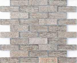Мозаика Caramelle Mosaic Naturelle Corcovado 23x73x8