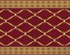 Бордюр настенный Ape Noblesse Cenefa Delis Burdeos Gold 20x10