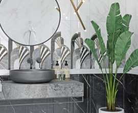 Плитка для ванной Gracia ceramica Noir