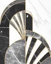 Декор настенный Gracia ceramica Noir White decor 01