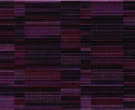 Плитка настенная Kalebodur Pixel Aubergine 20x50 тем.фиолетовая fon-9207