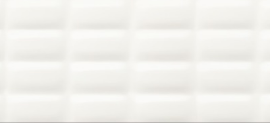 Плитка настенная Mei Pret a Porte White glossy pillow structure