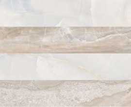 Плитка настенная Novacera Royal Silver Lineare Silver Rettificato 90x30