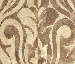 Декор настенный Gracia ceramica Saloni Brown decor 01