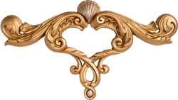 Декор настенный Mapisa Stariy arbat Decor Boiserie Gold