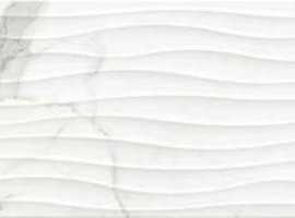 Плитка настенная Cifre Statuario Relieve Sound Brillo 25х75
