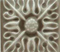 Декор настенный Adex Studio Taco Relieve Flor №2 Silver Sands