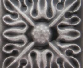 Декор настенный Adex Studio Taco Relieve Flor N2 Volcanico