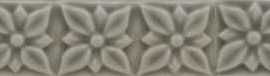 Бордюр настенный Adex Studio Relieve Ponciana Graystone