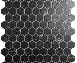 Мозаика Vidrepur Supreme Hex Marquina