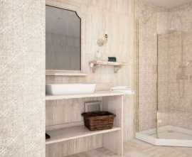 Плитка для ванной Delacora Timber Beige