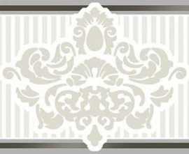 Бордюр настенный Eurotile Valentino 30x90 Белый 29.5x10