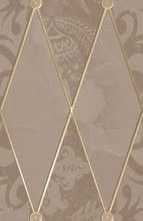 Декор настенный Delacora Vardo Alteria Alteria Cacao 25.3x75