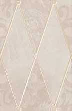 Декор настенный Delacora Vardo Alteria Alteria Crema 25.3x75