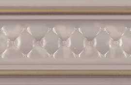 Бордюр настенный Delacora Vardo Alteria Cen. Crema Verona 25x6