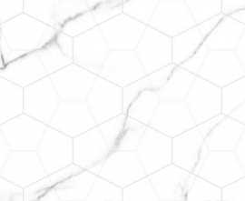 Декор настенный Global Tile Vega Белая геометрия