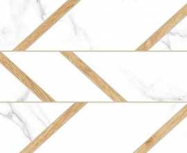Плитка настенная Global Tile Vega Белая Орнамент