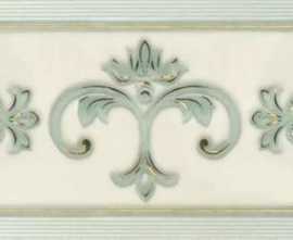 Бордюр настенный Gracia ceramica Visconti Turquoise border 02