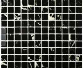 Мозаика Bonaparte Мозаика стеклянная Mia black (glossy)