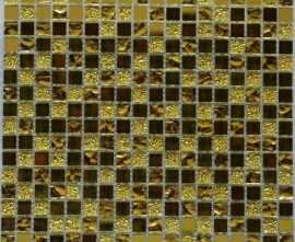Мозаика Bonaparte Мозаика стеклянная Mirror Gold