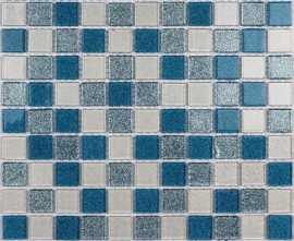 Мозаика Bonaparte Мозаика стеклянная Shine Blue