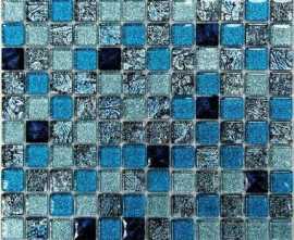 Мозаика Bonaparte Мозаика стеклянная Satin Blue