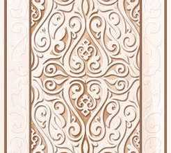 Декор настенный Axima Эллада Beige decor D