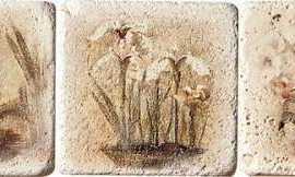 Комплект декора для стен CIR Marble age Inserto Travertino (комп/3шт)