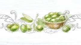 Декор настенный Face Olive Olive 3 TD431-D3