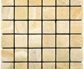Мозаика Natural Mosaic Adriatica 7M073-48Т (Onyx Yellow)