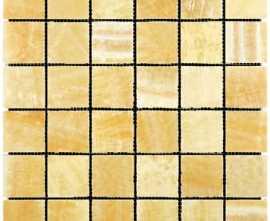 Мозаика Natural Mosaic Adriatica 7M073-48P (Onyx Yellow)