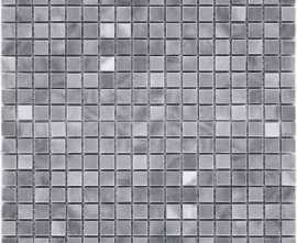 Мозаика Natural Mosaic Adriatica 7M033-15P (Bardiglio Nuvolato)