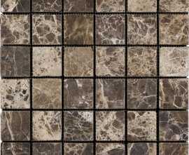 Мозаика Natural Mosaic Adriatica 7M022-48T (Emperador Dark)