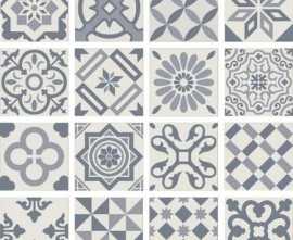 Плитка напольная Ribesalbes Antigua Decor Azul