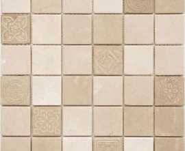 Мозаика Caramelle Mosaic Art Stone Art Santa Anna MAT 48x48x8