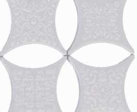 Декор напольный Hispania Ceramica Core Estrella Set Core Blanco 4pzs