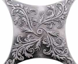 Декор напольный Hispania Ceramica Core Estrella E1 Satined Silver