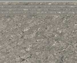 Ступень Grasaro Crystal Серая 60x29.4 Полированная