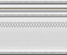 Плинтус Heralgi Garden Zocalo Classic Blanco