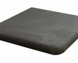 Ступень Gres de Alloza Gres Wengue Liso Esq. Dark
