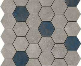 Мозаика Peronda Grunge floor Grey hexa As