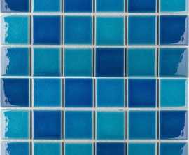 Мозаика Starmosaic Homework Керамическая Мозаика Crackle Blue Mixed Glossy