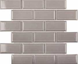 Мозаика Starmosaic Homework Керамическая Мозаика Metro Grey Glossy