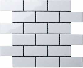 Мозаика Starmosaic Homework Керамическая Мозаика Brick White Glossy