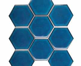 Мозаика Starmosaic Homework Керамическая Мозаика big Deep Blue Glossy
