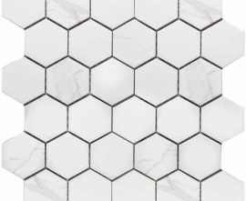 Мозаика Starmosaic Homework Керамическая Мозаика Hexagon small Carrara Matt