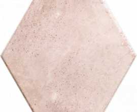 Плитка настенная Ribesalbes Hope Hex Rose Glossy