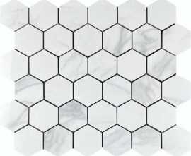 Мозаика Velsaa Mosaic Saturio Glacier Mosaic Hexagone Чип 4.8x4.8