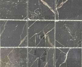 Мозаика Velsaa Mosaic Estrada Mosaic Nero Чип 9.5x9.5